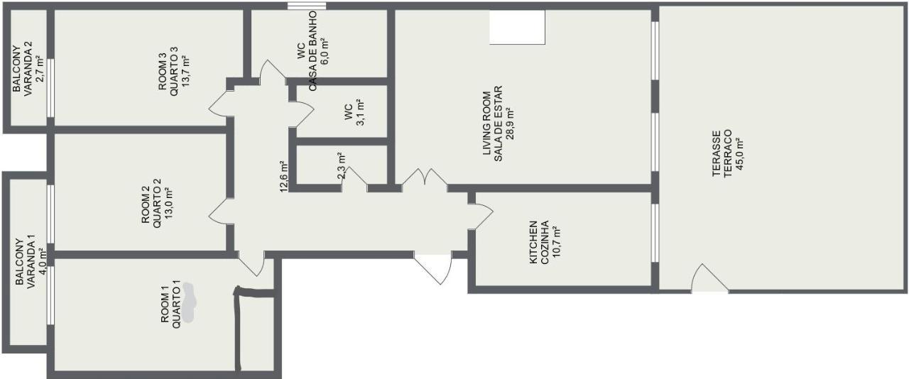 Apartamento Solvita Коимбра Экстерьер фото